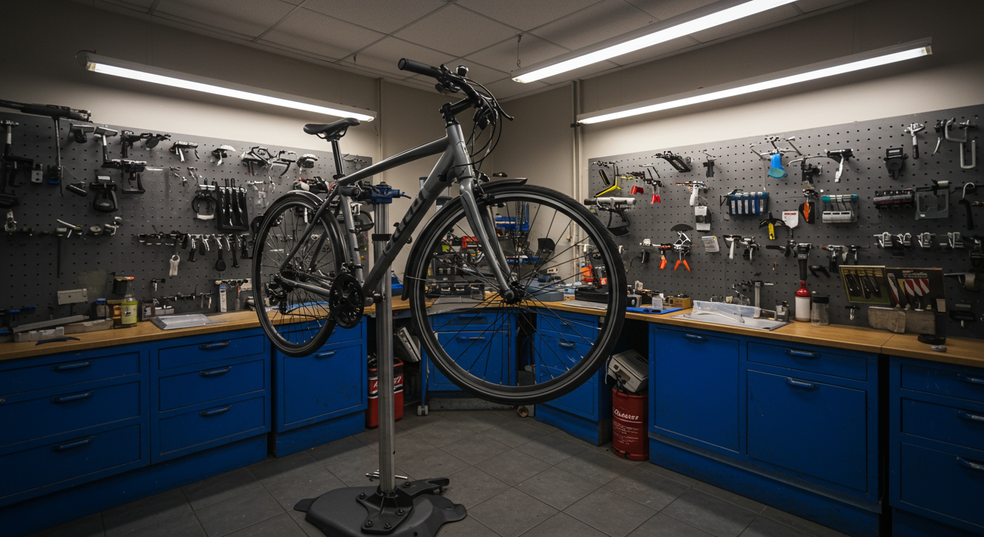 Oficina de bicicletas